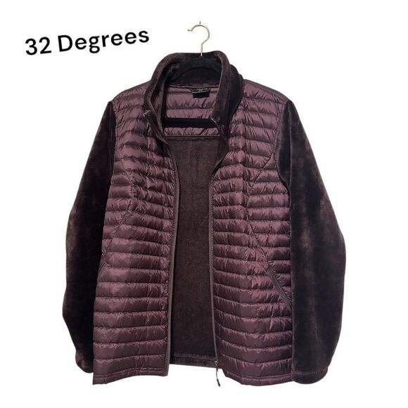32 Degrees Purple eggplant jacket - Picture 4 of 14